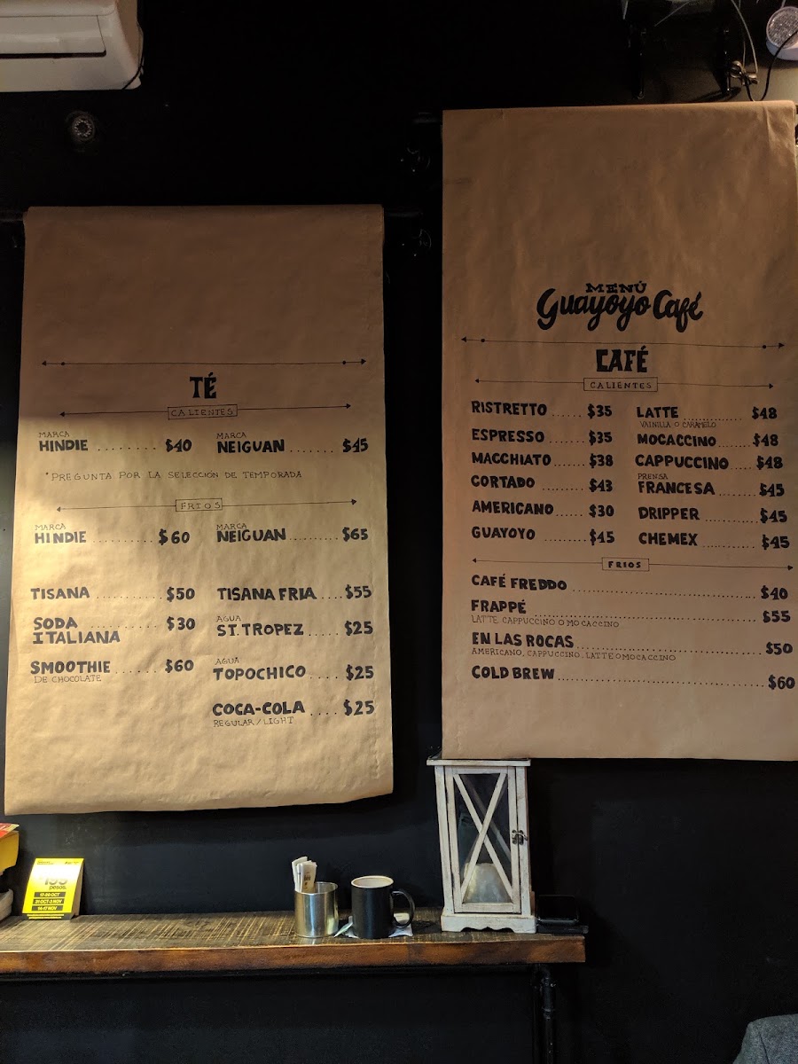 Guayoyo Café Menu Photo 8