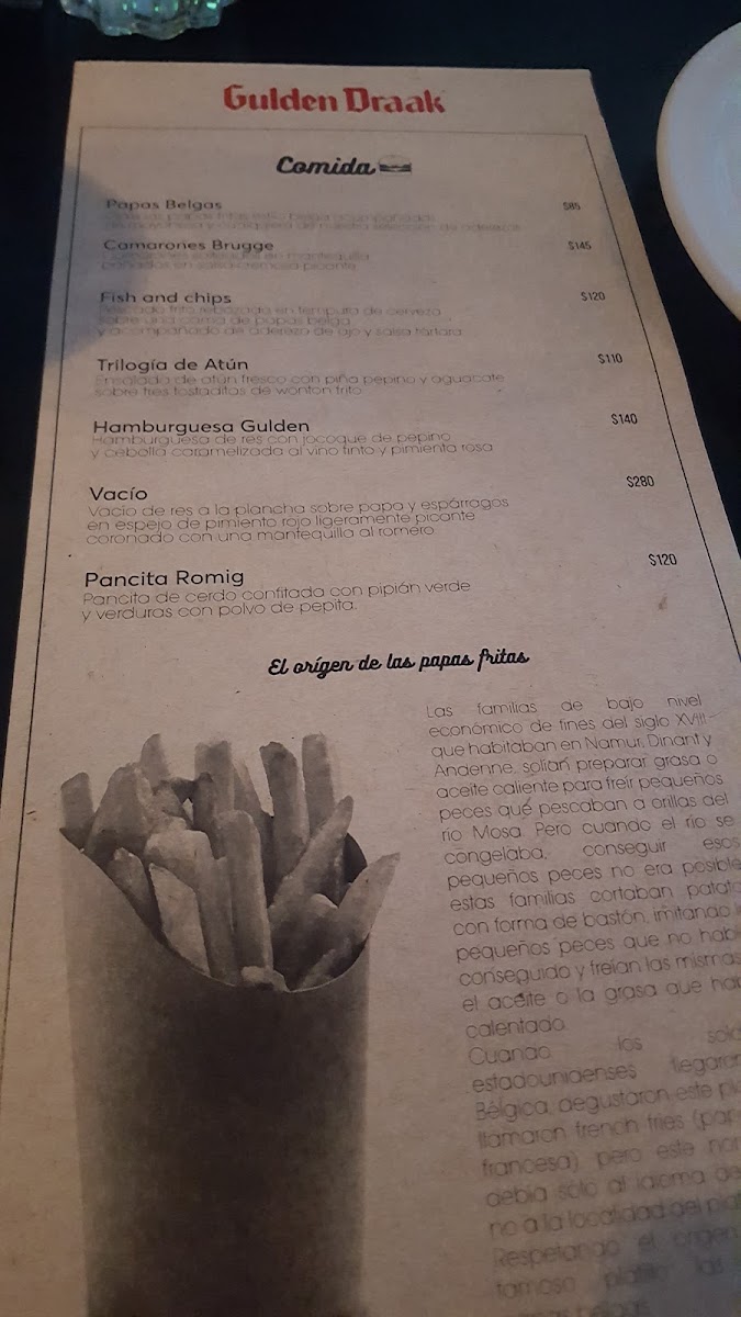 Gulden Draak Menu Photo 10