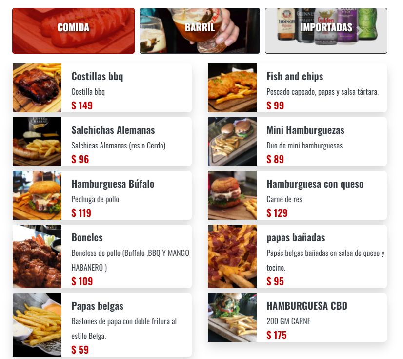 Gulden Draak Menu Photo 2