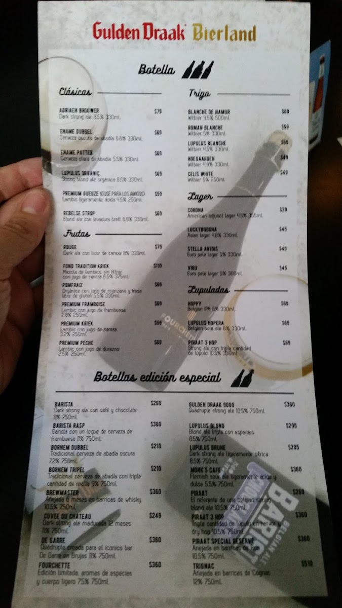 Gulden Draak Menu Photo 7
