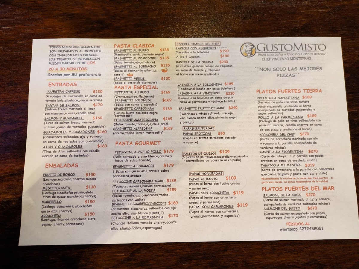 Gusto Misto Menu Photo 7