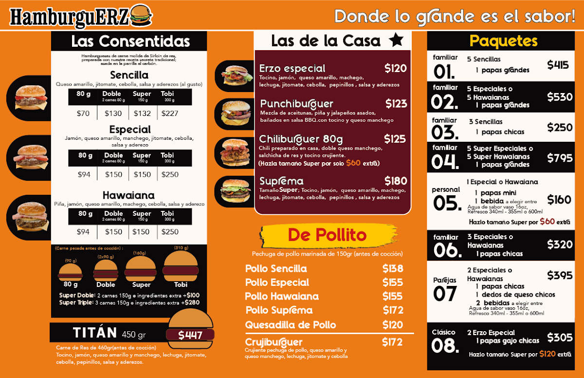 Hamburguerzo Menu Photo 2