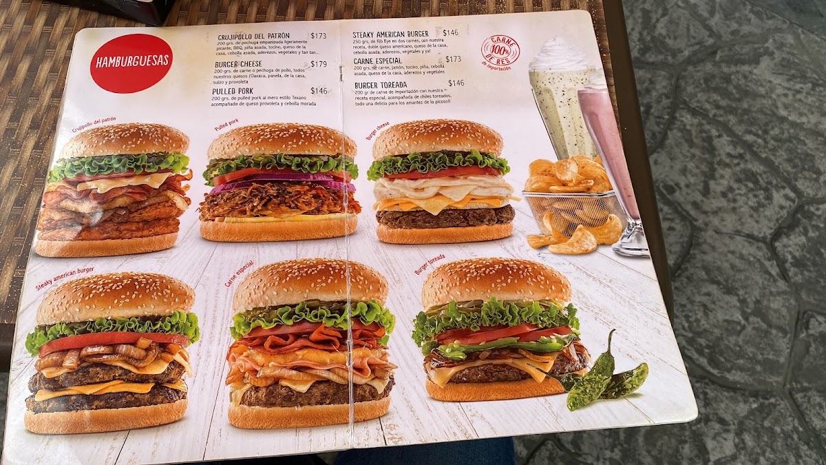 Hamburguesas Hm Plaza Inn Menu Photo 2