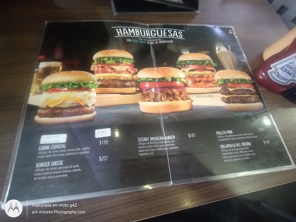 Hamburguesas Hm Plaza Inn Menu Photo 4