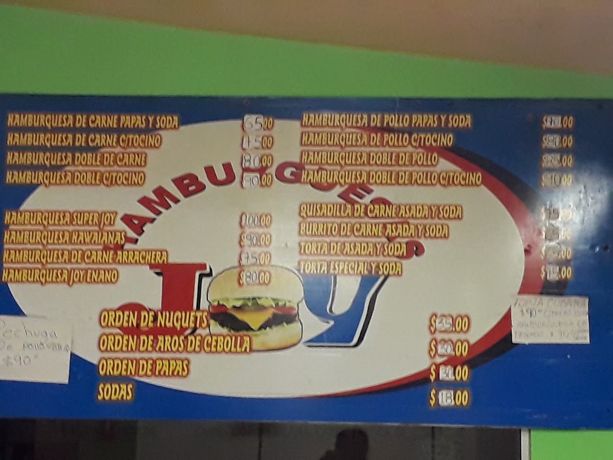 Hamburguesas Joy Menu Photo 4