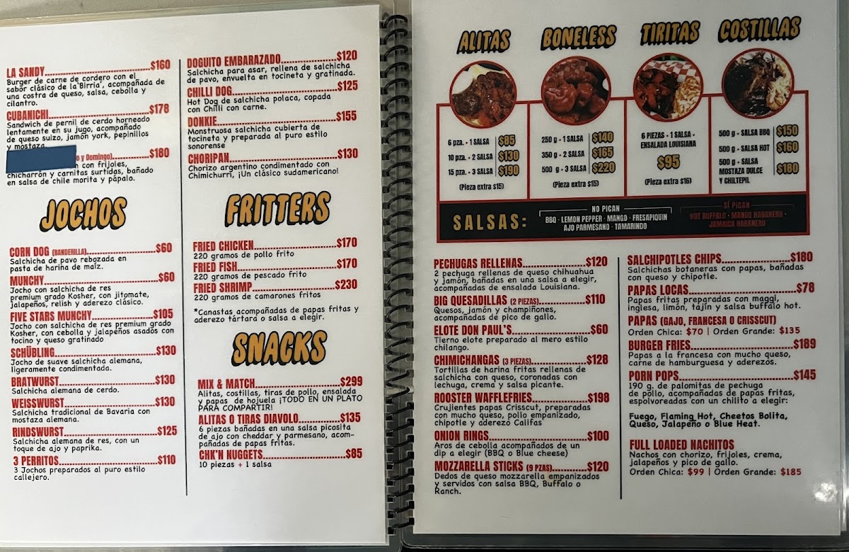 Hamburguesas Lucky Paul's Menu Photo 2