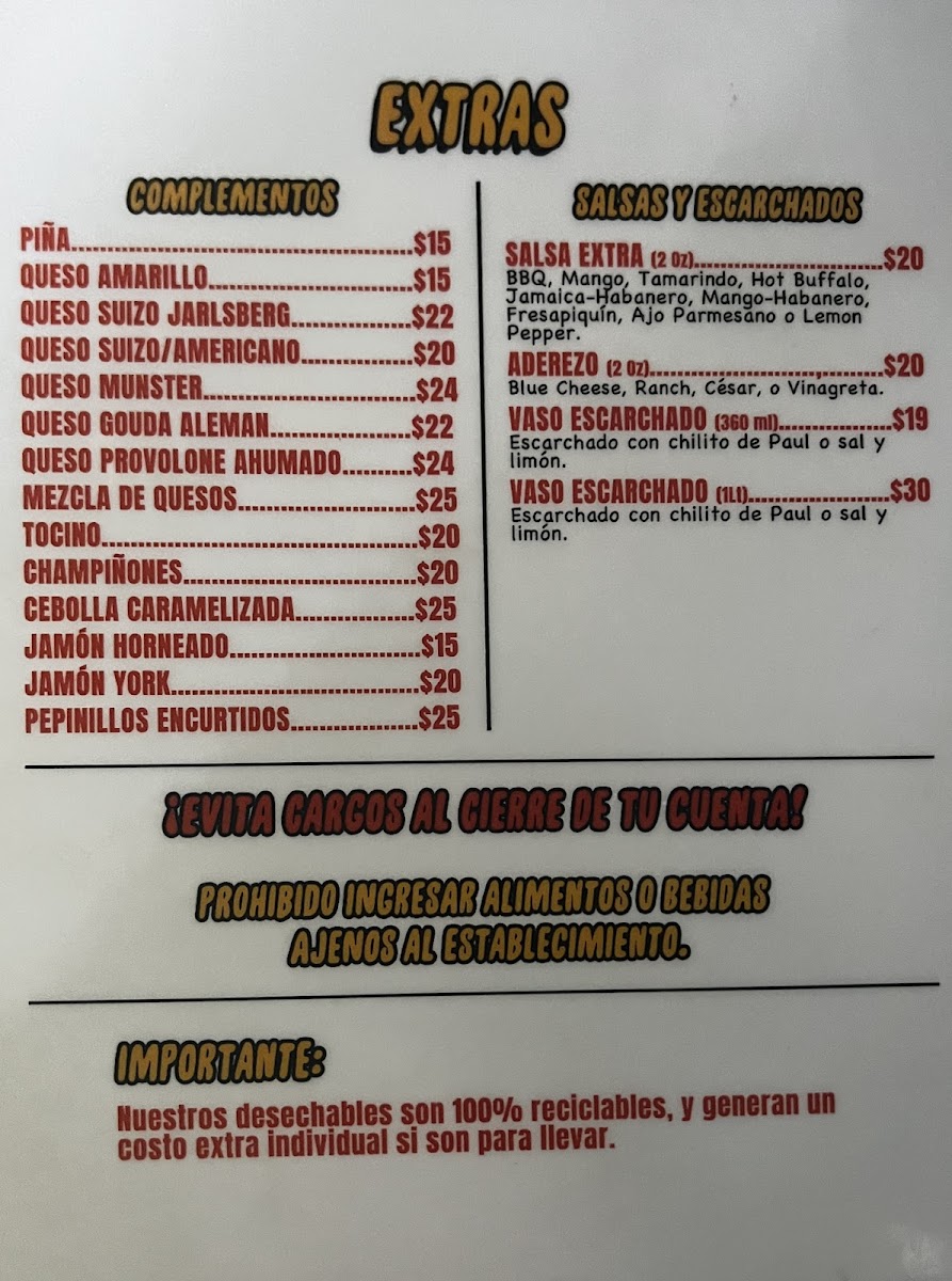 Hamburguesas Lucky Paul's Menu Photo 4