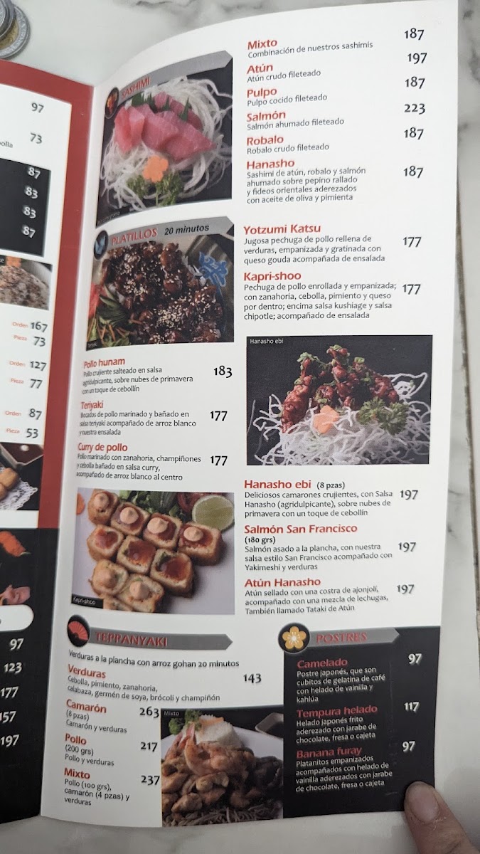 Hanasho Sushi Bar Menu Photo 5