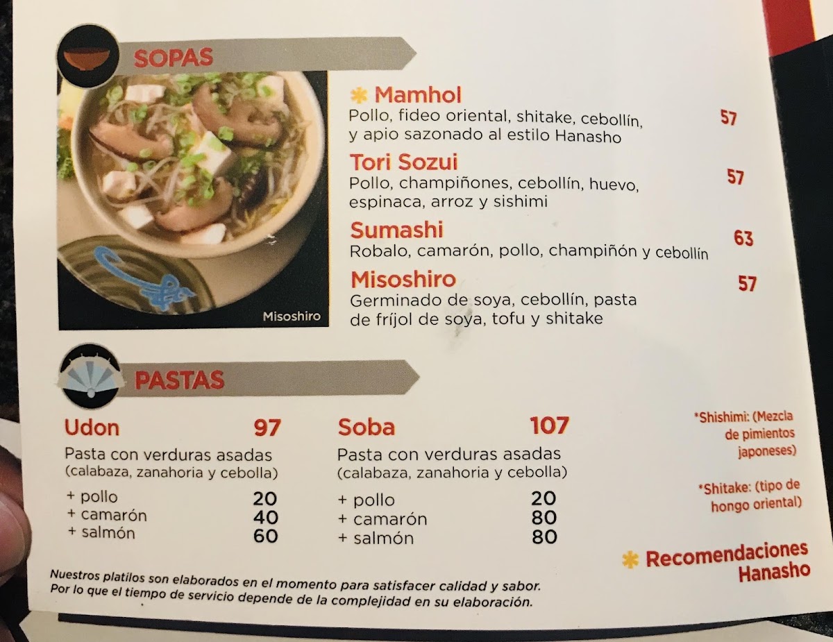 Hanasho Sushi Bar Menu Photo 7