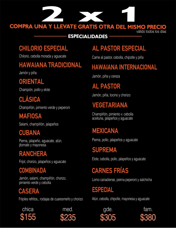 Hermano's Pizza Menu Photo 4
