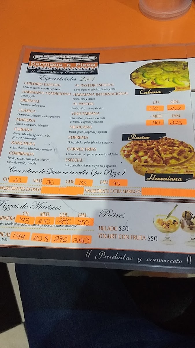 Hermano's Pizza Menu Photo 9