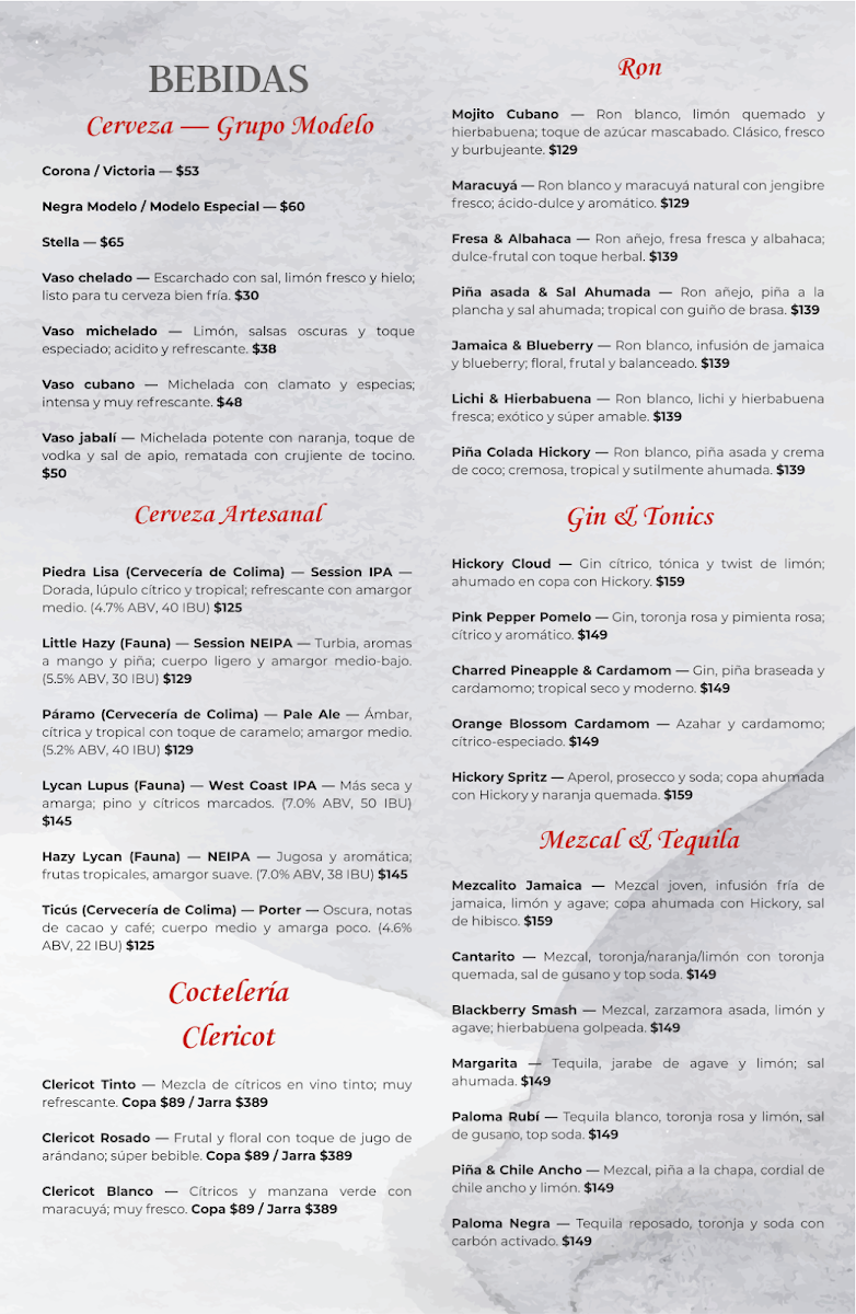 Hickory Morelia Menu Photo 2
