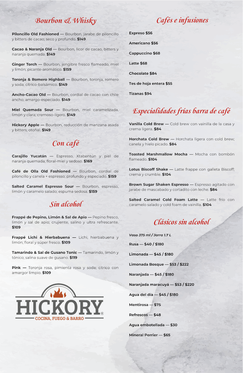 Hickory Morelia Menu Photo 3
