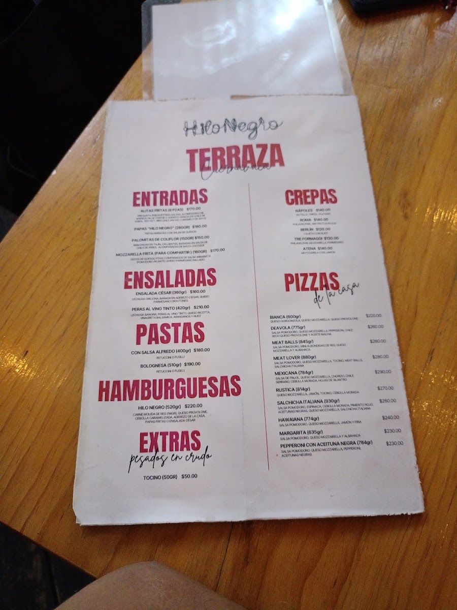 Hilo Negro Cuernavaca Menu Photo 2