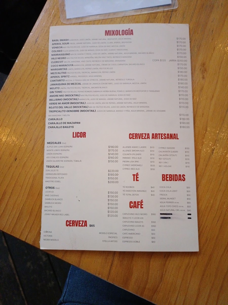 Hilo Negro Cuernavaca Menu Photo 5