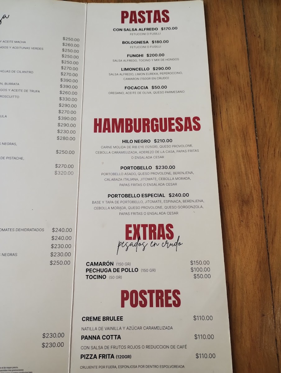 Hilo Negro Cuernavaca Menu Photo 9