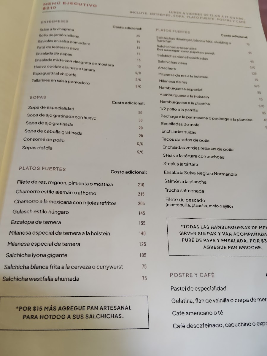 Hosteria De La Selva Negra Menu Photo 9