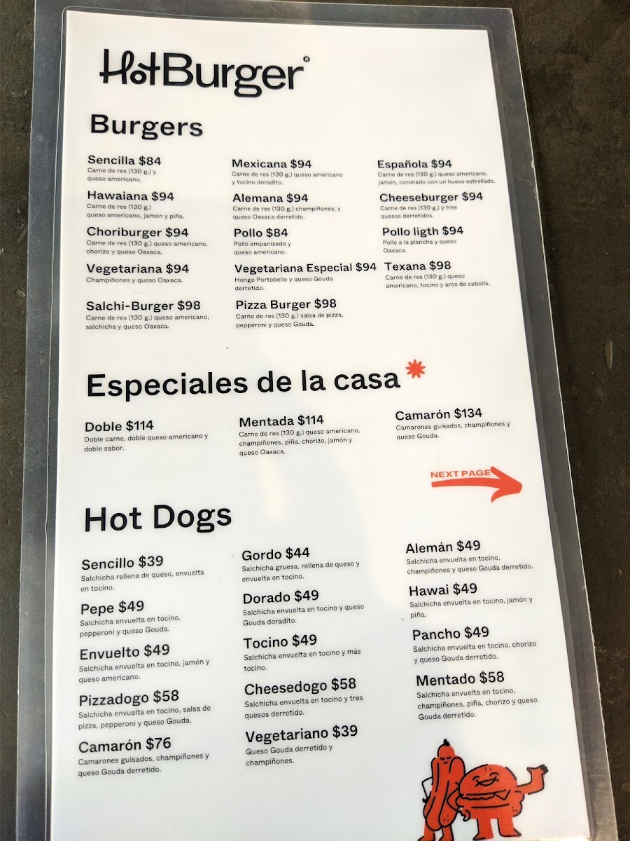 Hot Burger La Calma Menu Photo 9