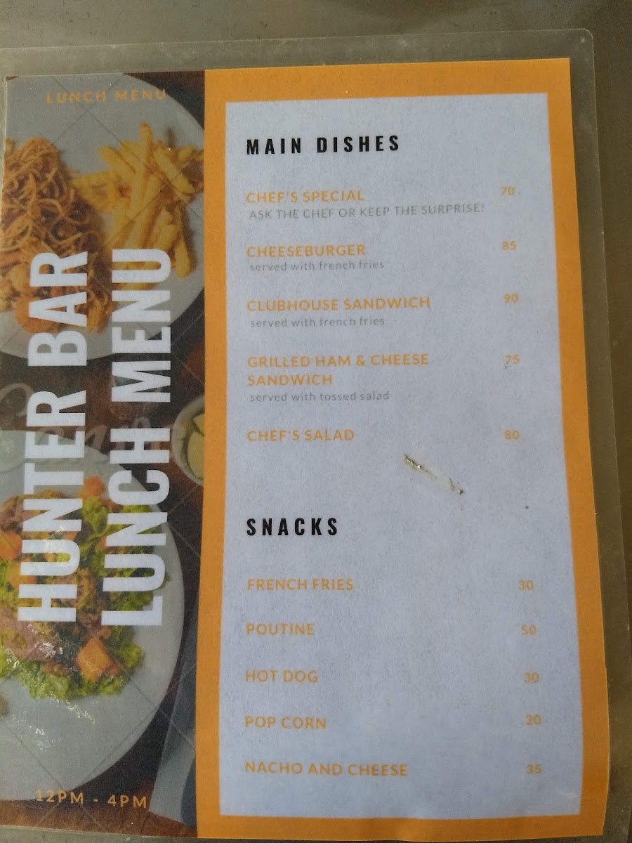 Hunter Bar Cancun Menu Photo 5