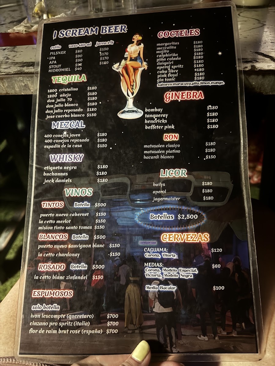 I Scream Bar Bacalar Menu Photo 5