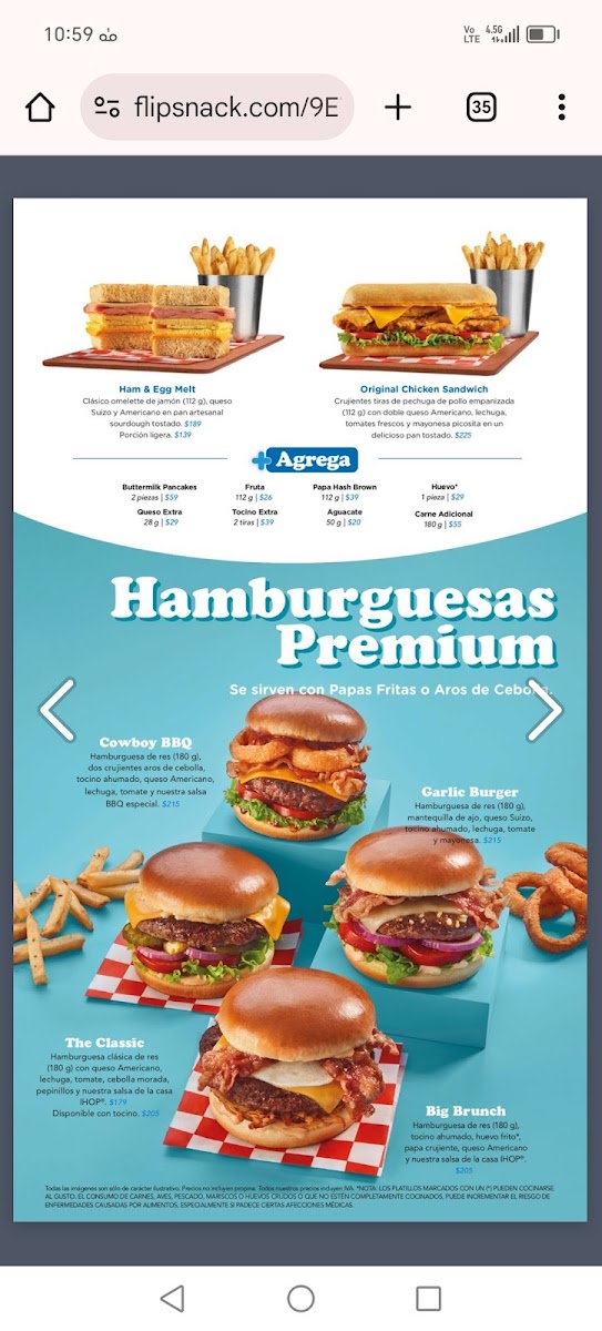 Ihop Huinala Menu Photo 6