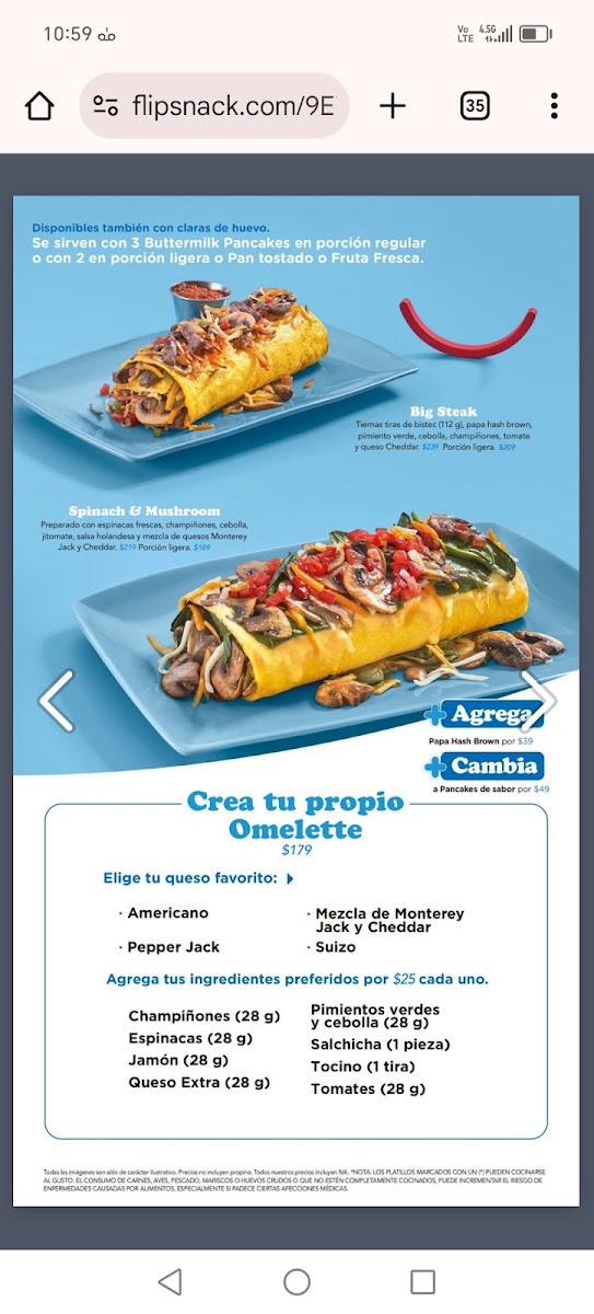 Ihop Huinala Menu Photo 8