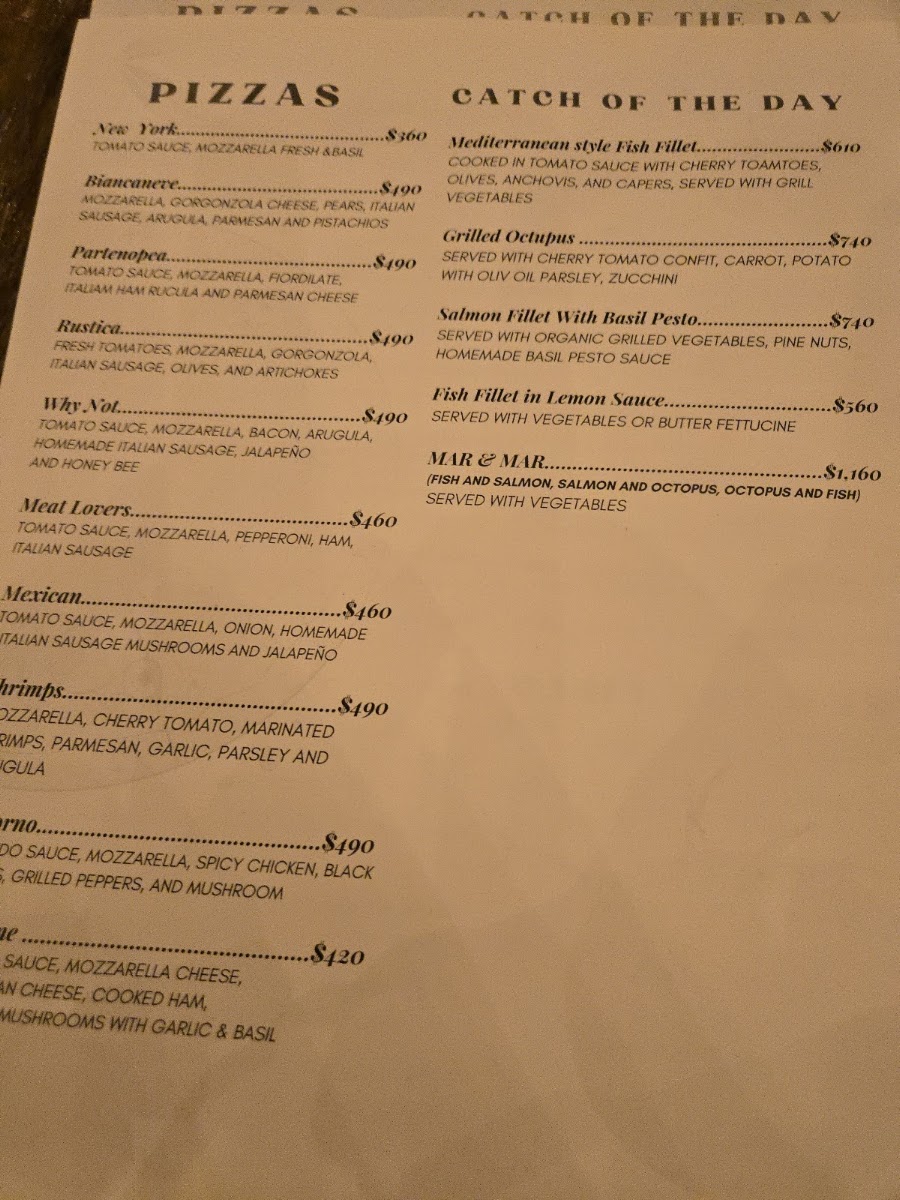 Il Forno Menu Photo 4