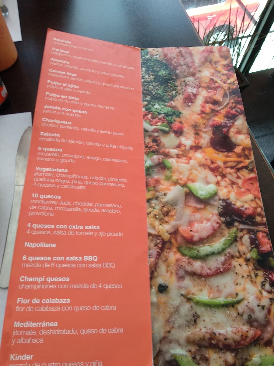 Ipanema Pizza Buffete Menu Photo 2