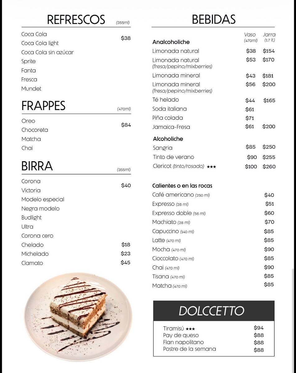 Italianisimmo Pasta Y Cafe Menu Photo 3