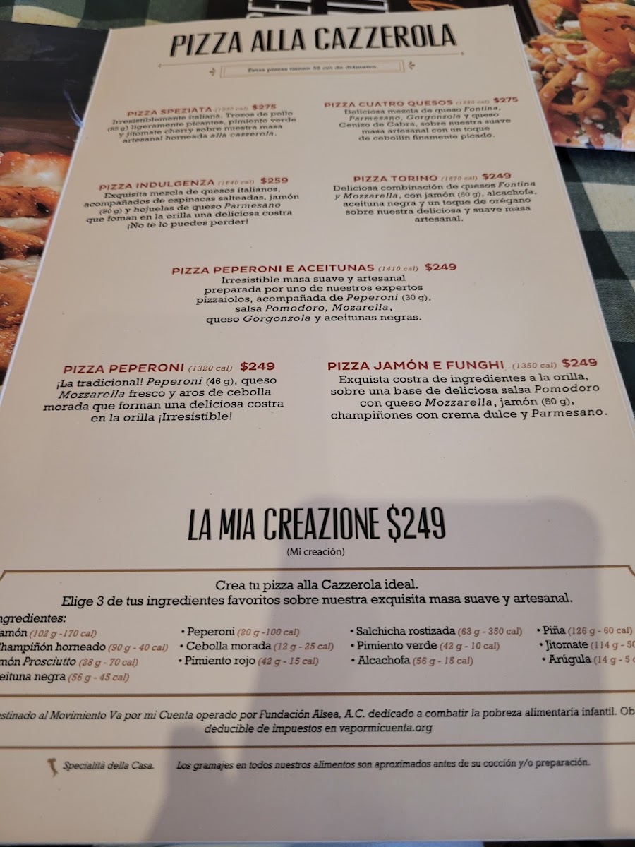 Italianni's Cd. Del Carmen Menu Photo 5