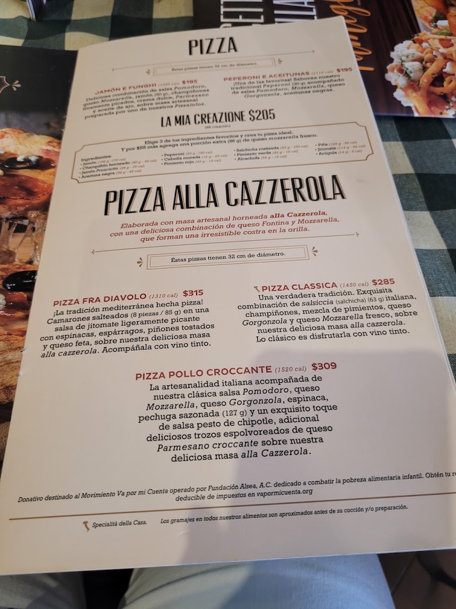 Italianni's Cd. Del Carmen Menu Photo 6
