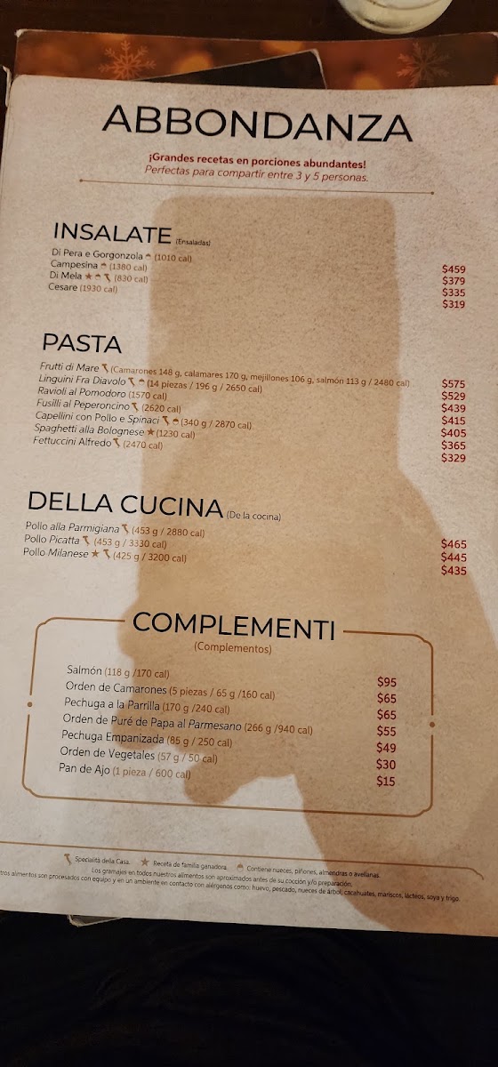 Italianni's Villahermosa Altabrisa Tabasco Menu Photo 5