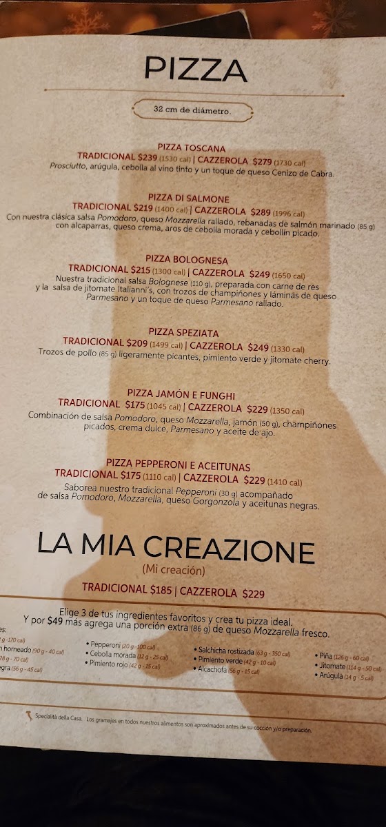 Italianni's Villahermosa Altabrisa Tabasco Menu Photo 6