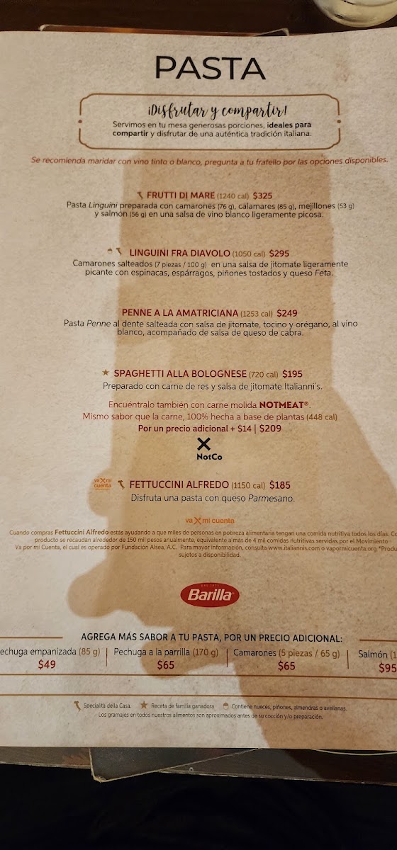 Italianni's Villahermosa Altabrisa Tabasco Menu Photo 8