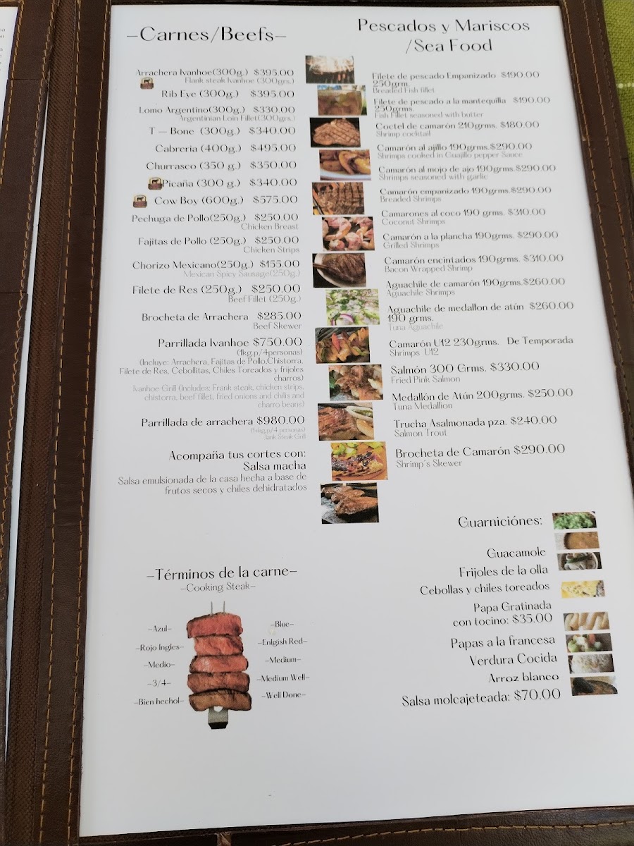 Ivanhoe Restaurante Menu Photo 4