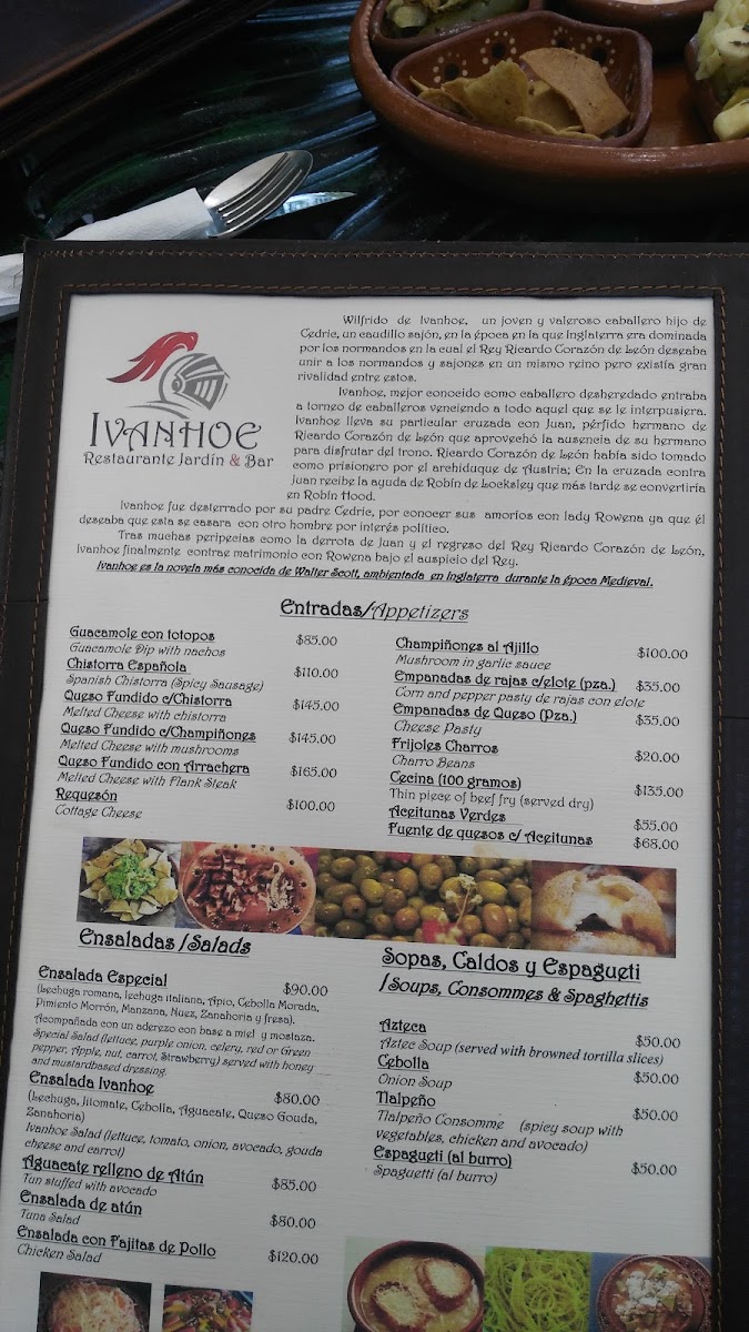 Ivanhoe Restaurante Menu Photo 7