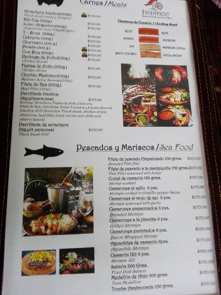 Ivanhoe Restaurante Menu Photo 8