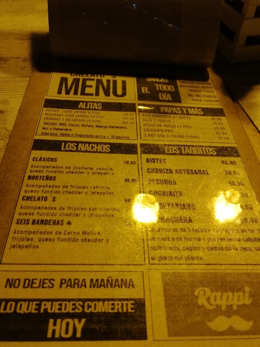 Jaguar Azul Menu Photo 10