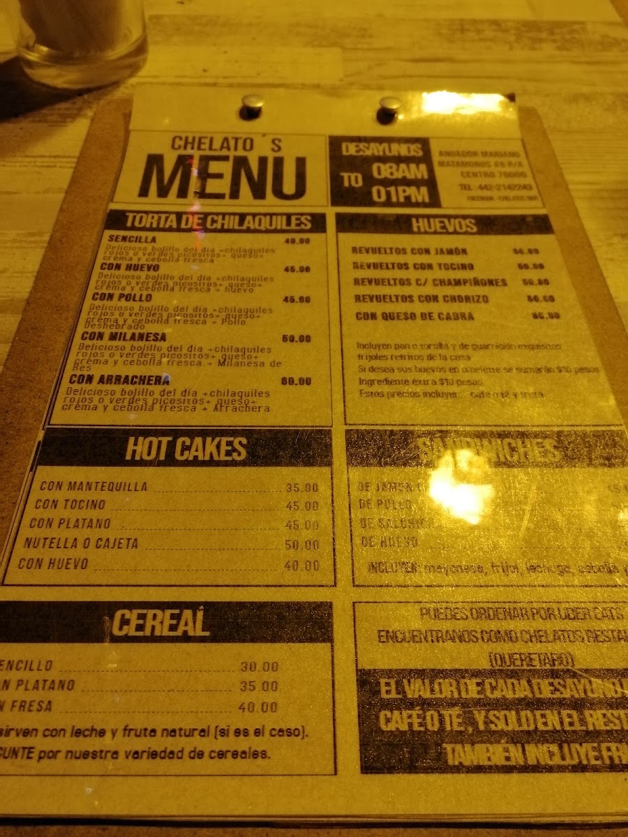 Jaguar Azul Menu Photo 4