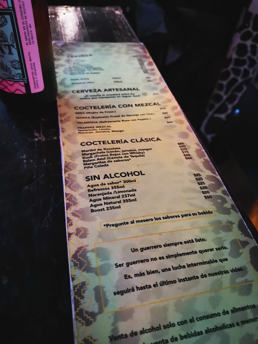 Jaguar Azul Menu Photo 5