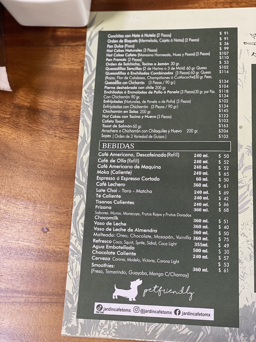 Jardin Cafeto La Americana Menu Photo 4