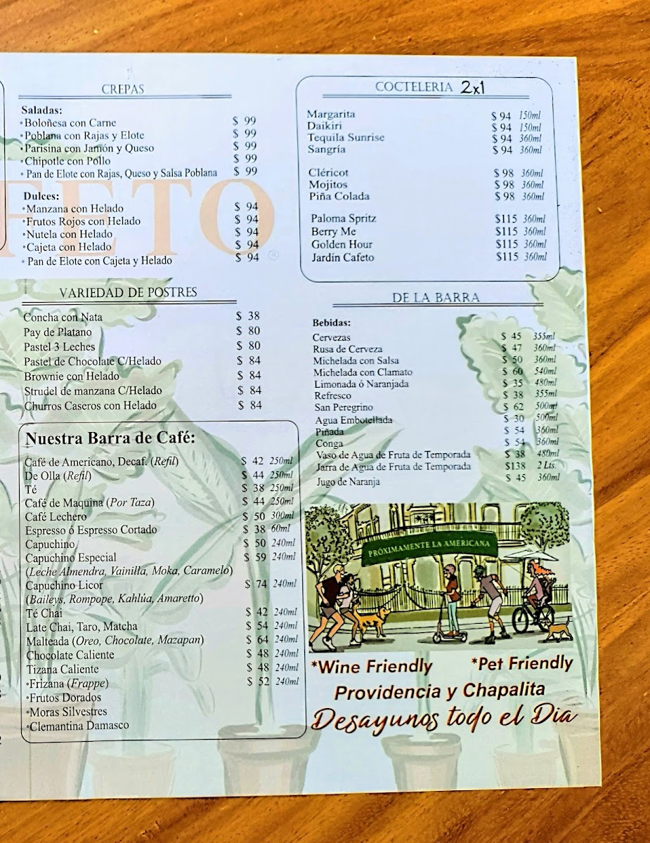 Jardin Cafeto La Americana Menu Photo 7