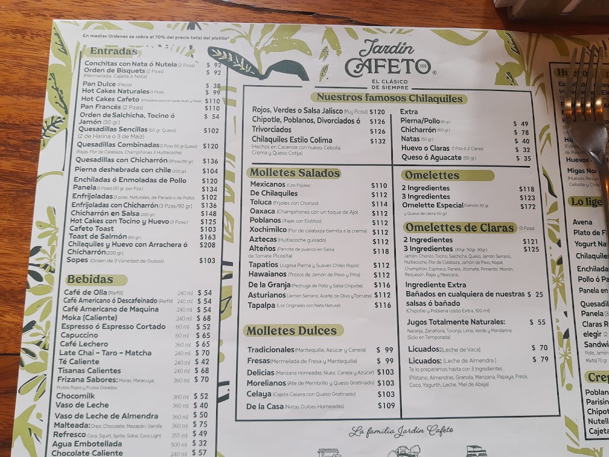 Jardin Cafeto La Americana Menu Photo 9
