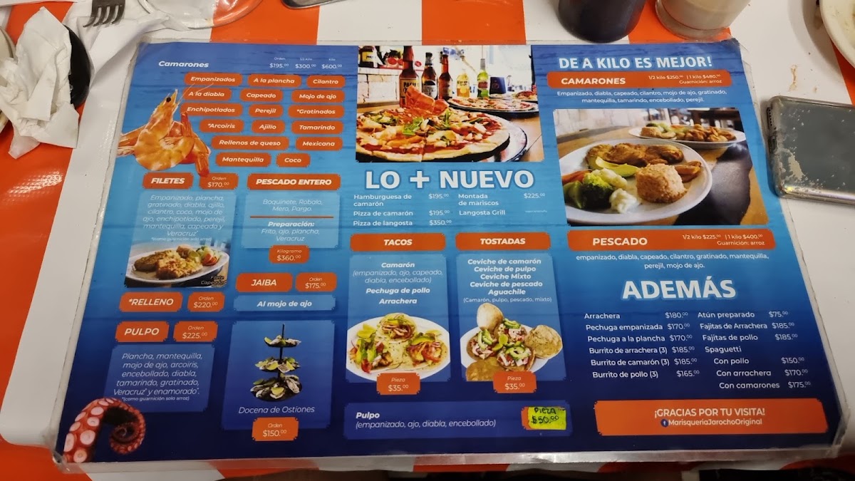 Jarocho 100 Cockteleria Menu Photo 2