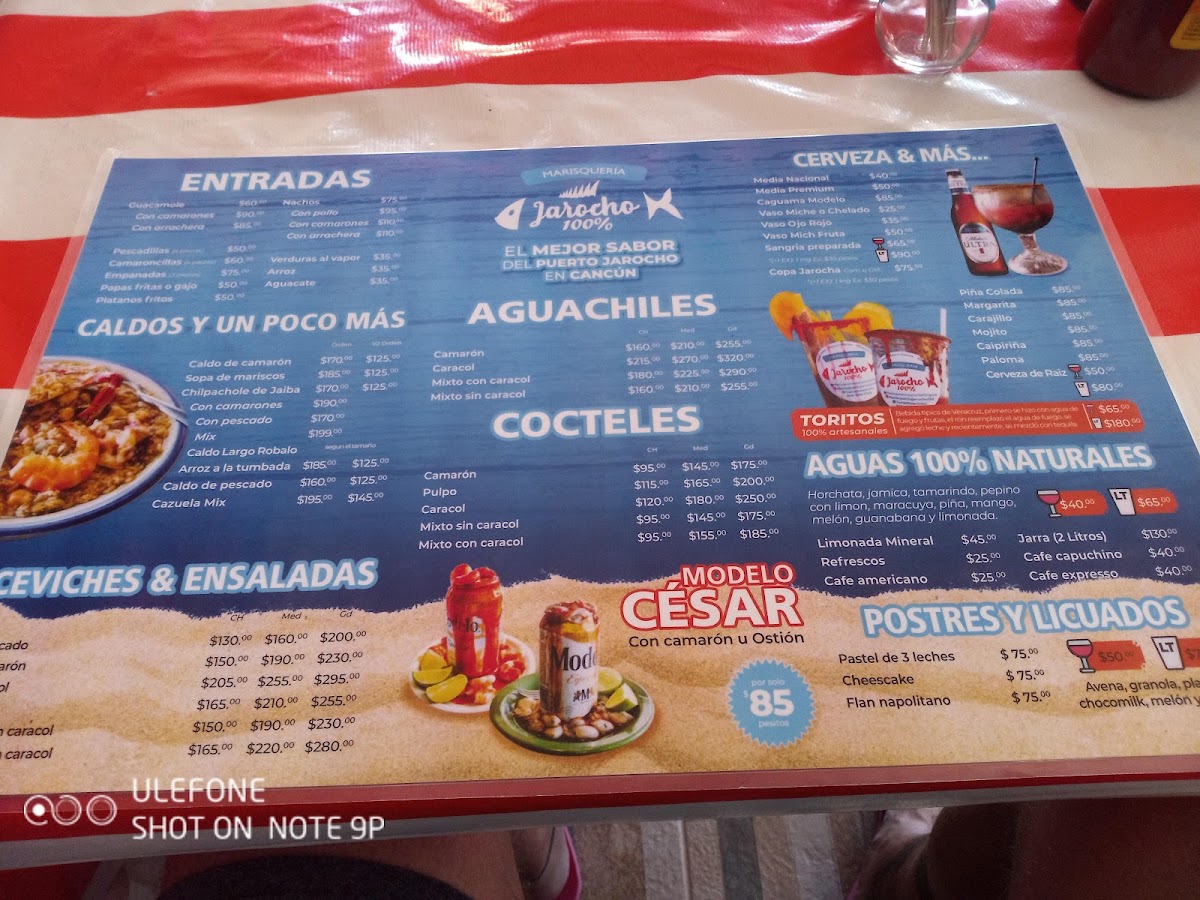 Jarocho 100 Cockteleria Menu Photo 4