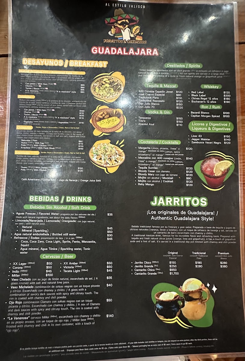 Jarritos Y Cazuelas Menu Photo 2