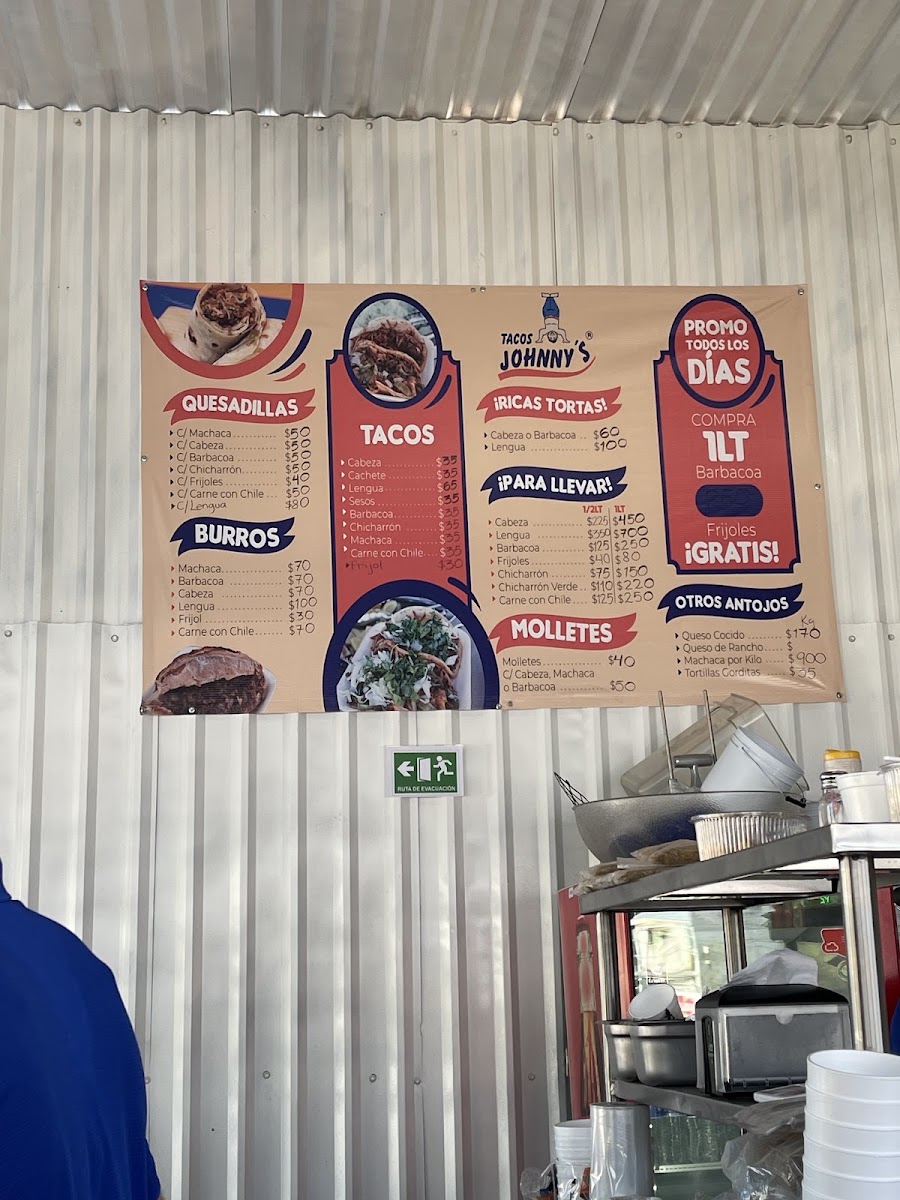 Johnny's Tacos De Cabeza Menu Photo 6