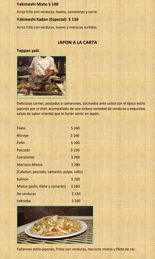 Kadan Menu Photo 2