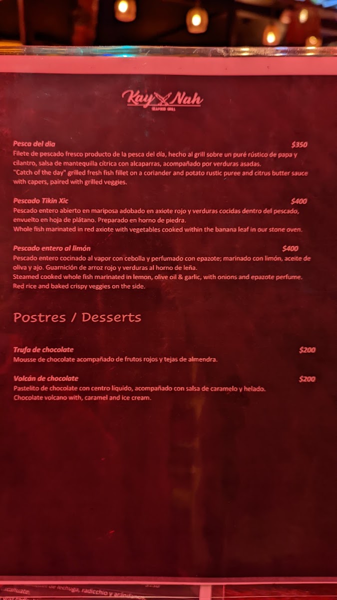 Kay Nah Menu Photo 8