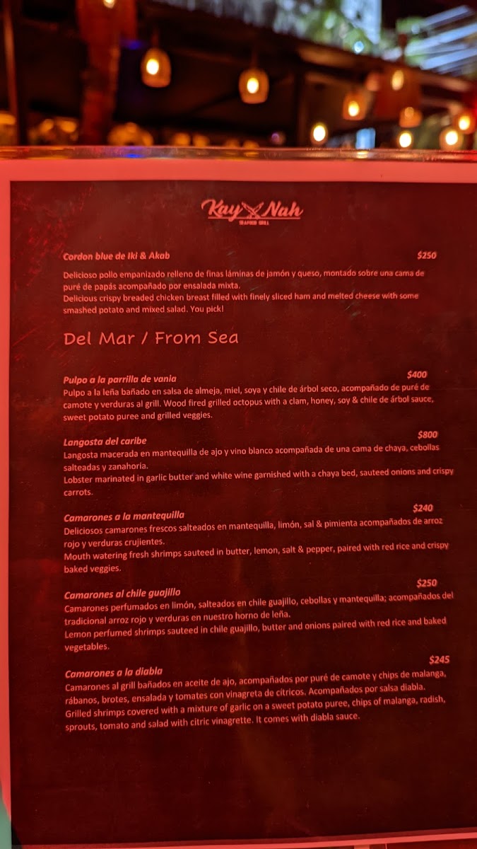 Kay Nah Menu Photo 9